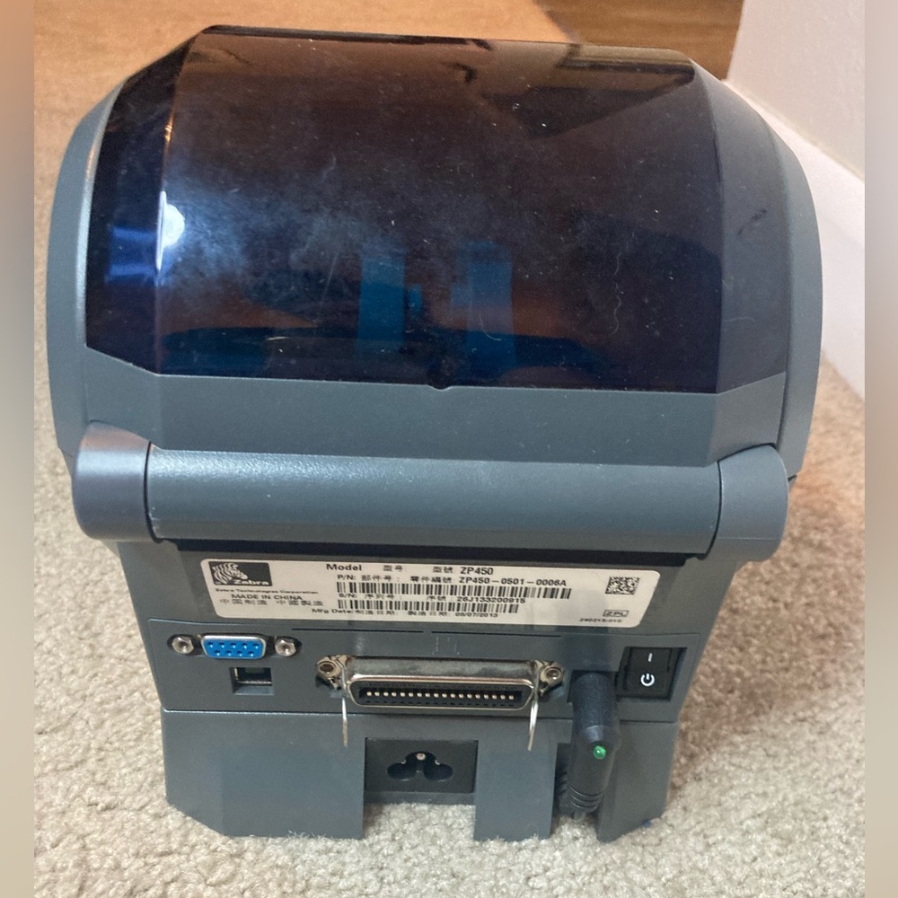 Zebra ZP450 UPS Label Printer - Picture 4 of 10